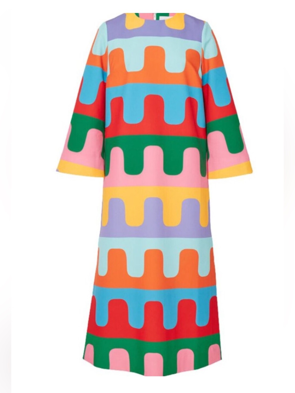 Tuckernuck x Atlantic-Pacific MULTICOLOR Del Mar Disco Hutton Dress sz XS
